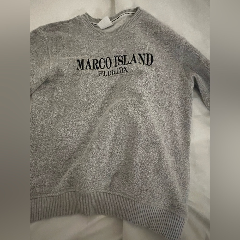 Marco Island Florida Gray Crewneck Sweatshirt – Pacific & Co, Small